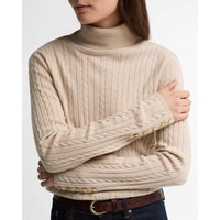 BIRCH Barbour Womens Georgette Knitted Jumper SLEEVES