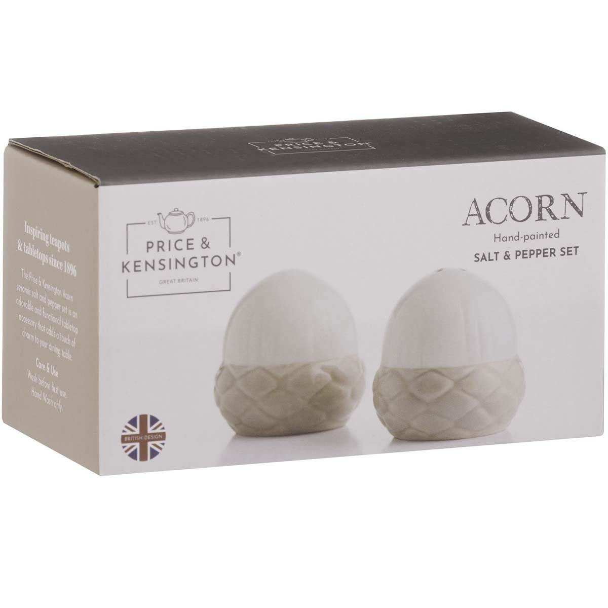 Price and Kensington Acorn Salt & Pepper Set BOX