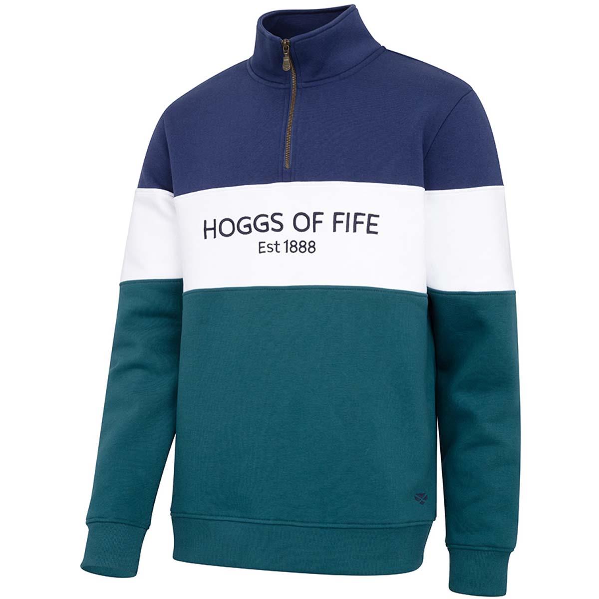 Hoggs Of Fife Dumfries 1888 Gents 1/4 Zip Sweatshirt