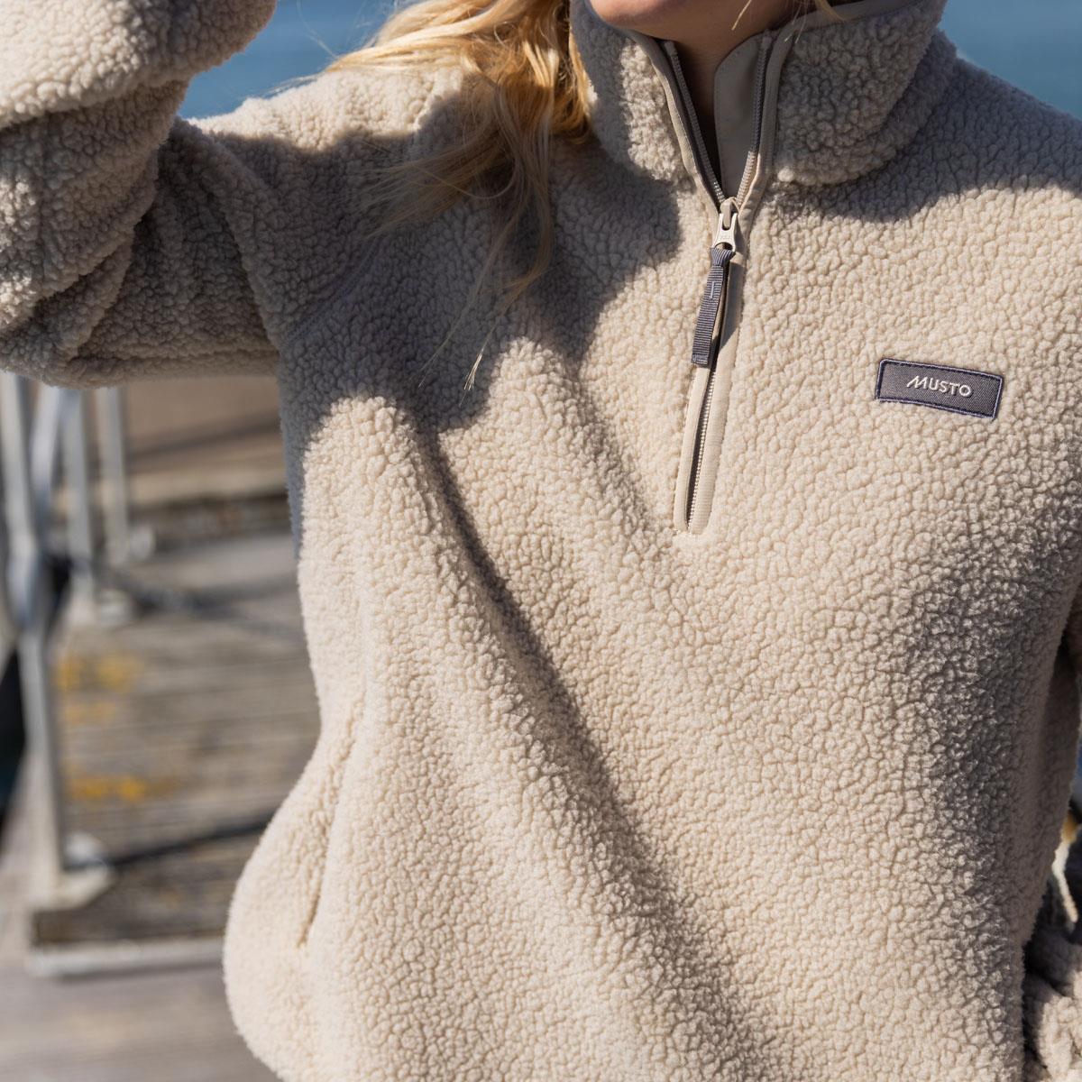 Pure Cashmere Musto Womens Cove Deep Pile Fleece Lifestyle 2