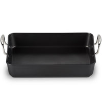 Le Creuset Toughened Non-Stick 35cm Rectangular Roaster Angle
