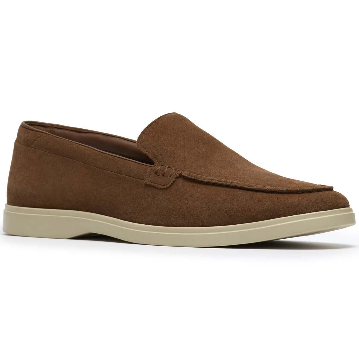 Cola Suede Clarks Mens Torford Easy Loafers
