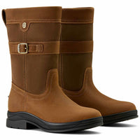 Baked Brown Ariat Womens Bampton Waterproof Boots Pair