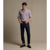R.M. Williams Mens Whyalla Poplin Check Shirt