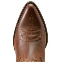 Sassy Brown Ariat Womens Heritage J Toe Western Boot Toe