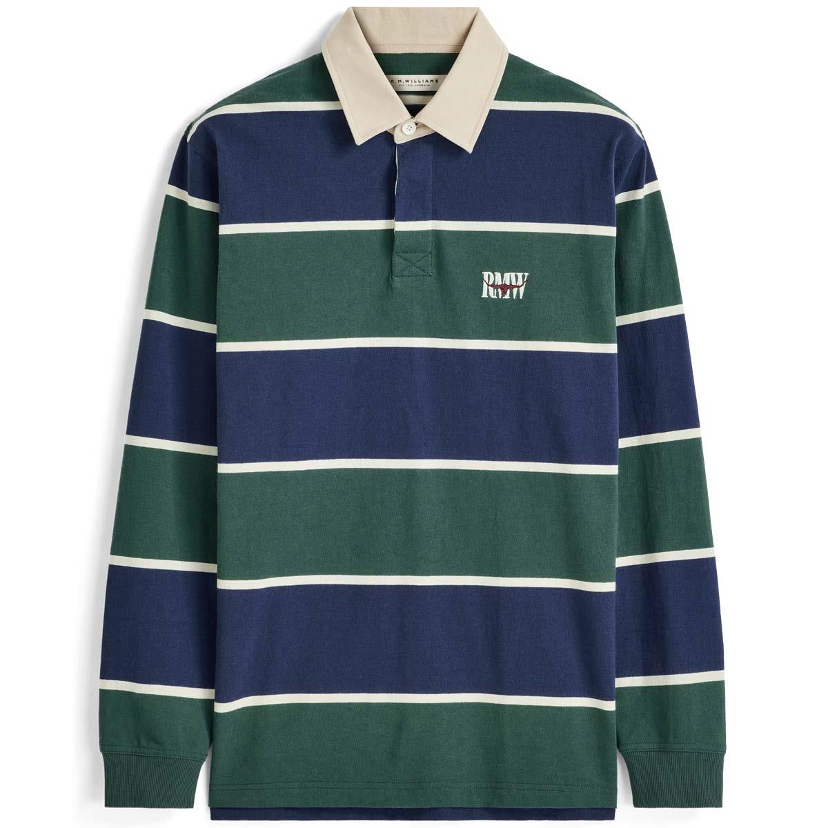 R.M. Williams Mens Balmain Stripe Rugby Top