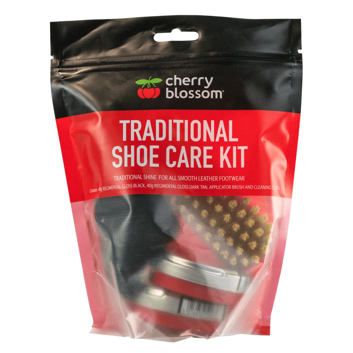 Cherry Blossom Traditional Shoe Care Kit