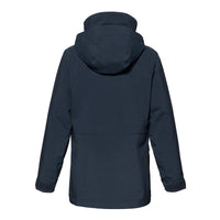Navy Musto Womens Outdoor Country Fenland Stretch Waterproof Coat Back