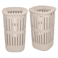 Soft Beige Brabantia Collect-It Laundry Basket 55L Set of 2