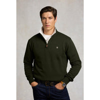 Holland Cooper Mens Classic Quarter Zip Sweatshirt