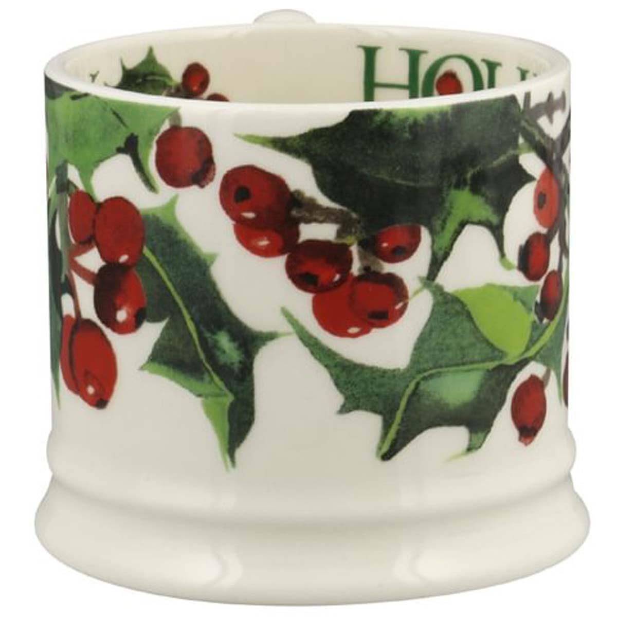 Emma Bridgewater Christmas Holly Small Mug