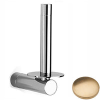Brushed Gold Unlacquered Samuel Heath Xenon Spare Toilet Roll Holder N5031