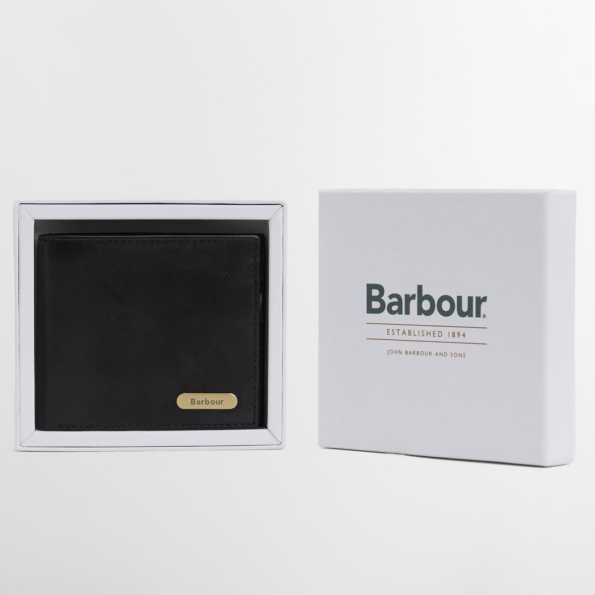 Barbour Mens Brunton Leather Wallet