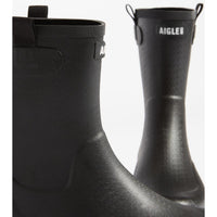 Black Aigle Womens Alya Rubber Boots Detail