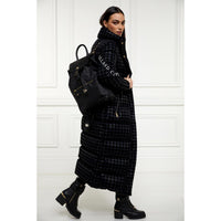 Black Monogram Holland Cooper Womens Regency Backpack On Model