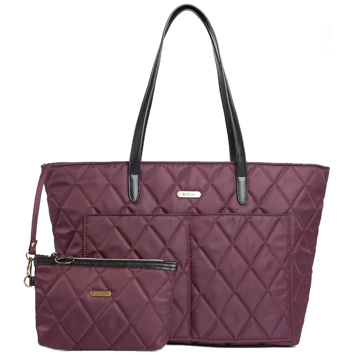 Barbour Womens Quilted Tote Bag