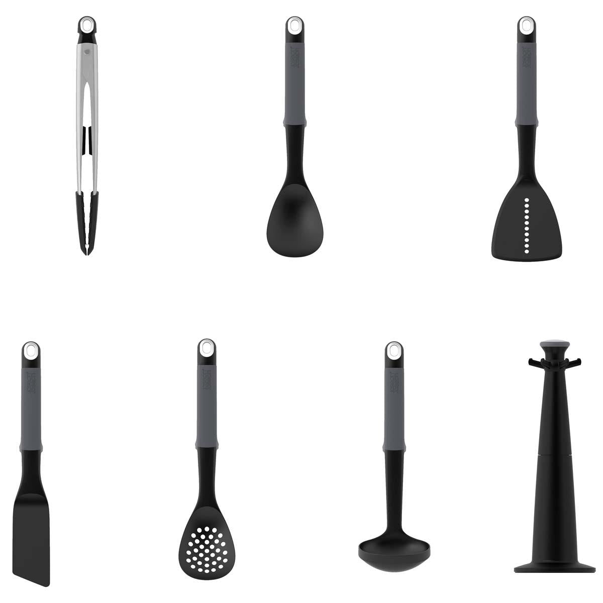 Grey Joseph Joseph Elevate Carousel 6-piece With Tongs SET