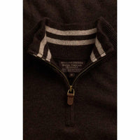 Holland Cooper Mens Fine Quarter Zip Knit Jumper