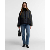 Barbour Womens Ainsdale Checked Quilted Jacket