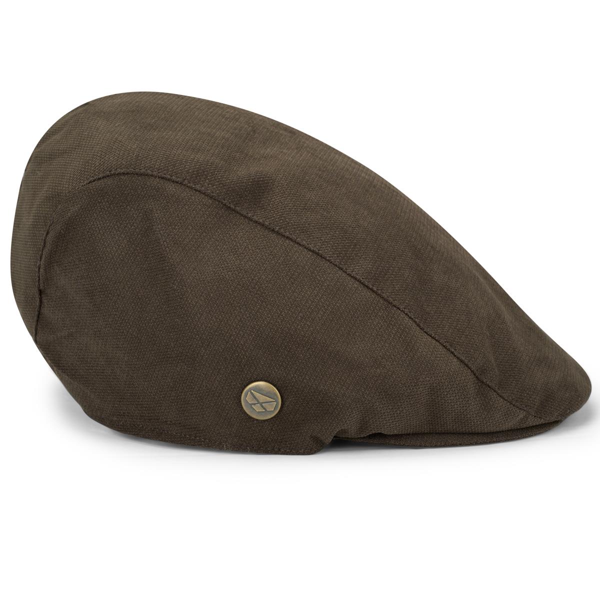 Hoggs Of Fife Mens Struther Waterproof Flat Cap