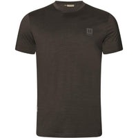 Shadow Brown Harkila Mens Base All Season S/S T-shirt