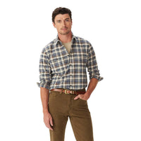 R.M. Williams Mens Orion Brushed Check Shirt