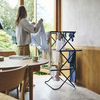 Black Joseph Joseph AirFrame 16m 3-Tier Clothes Airer Lifestyle