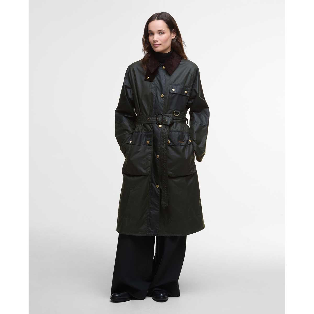 Barbour Womens Milda Wax Jacket front