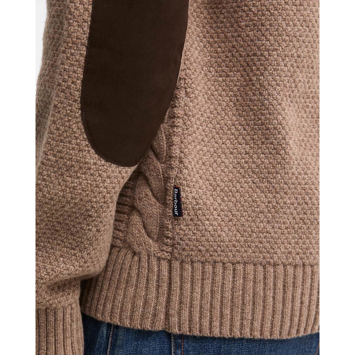 Barbour Mens Staplecross Rollneck Sweater