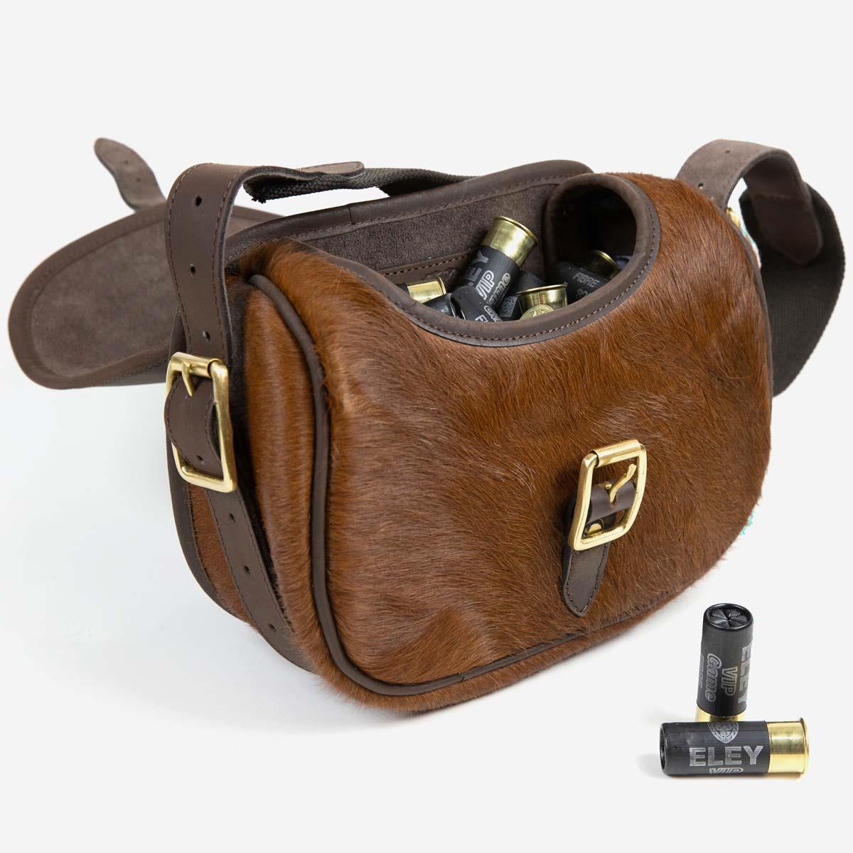 Teales Cowhide & Leather Cartridge Bag