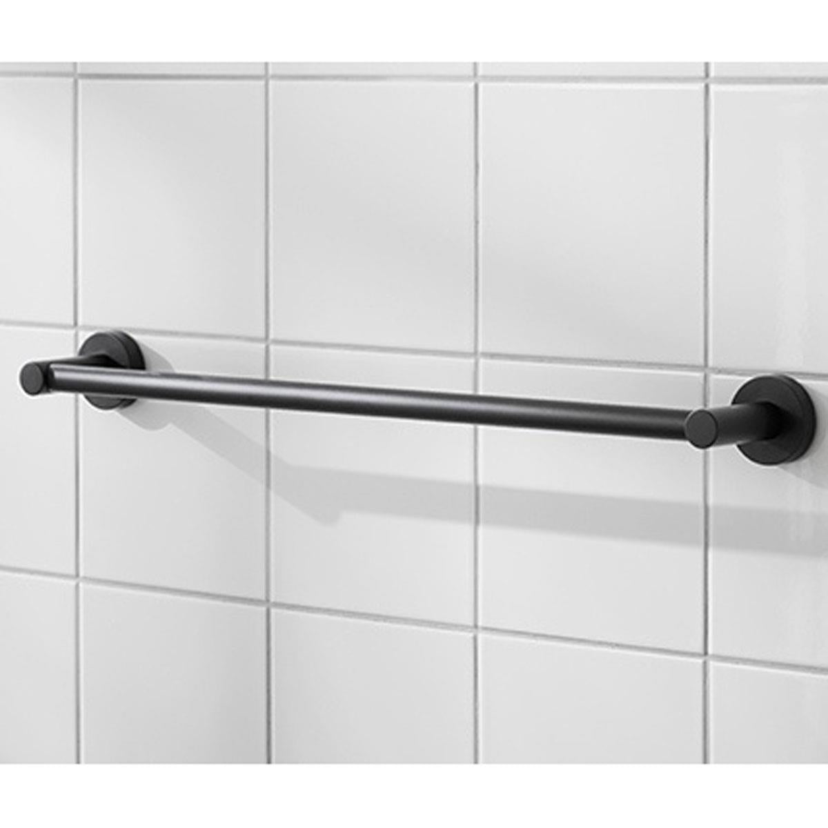Miller Bond Black Towel Rail