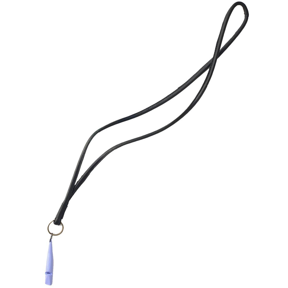 Teales Premier Leather Whistle Lanyard