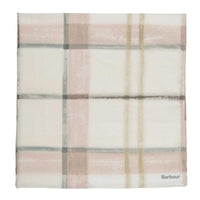 Silver Peony Check Barbour Gianna Head Scarf