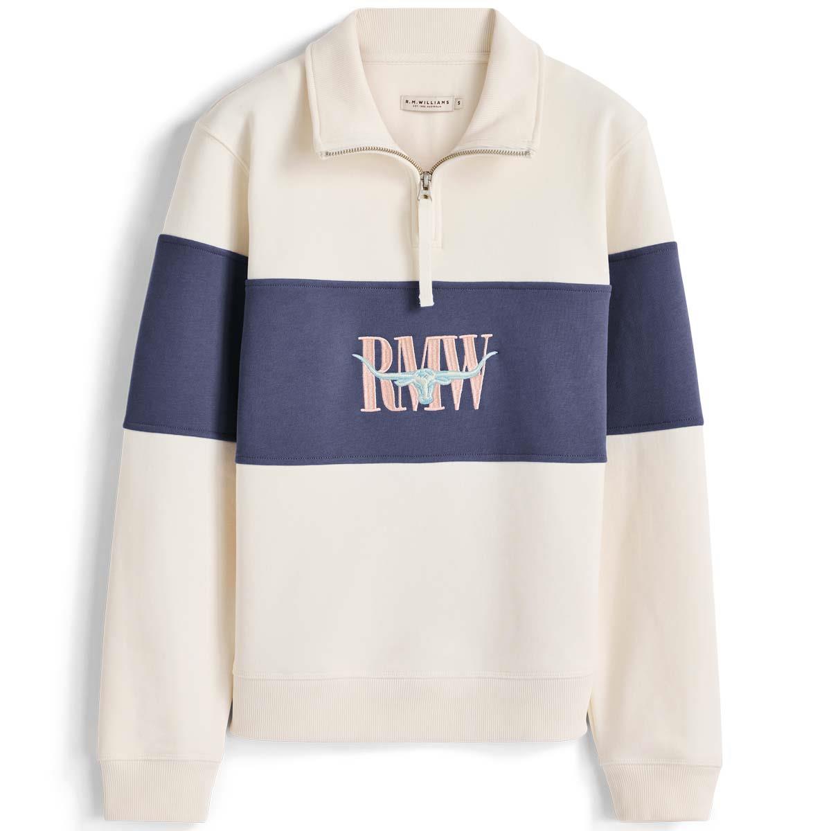 R.M. Williams Womens Trickett Panel Sweatshirt