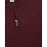 Hoggs Of Fife Mens Falkirk 1/4 Pullover