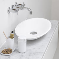 White Brabantia Bathroom Accessory Set Of 3 Lifestyle