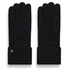 Black Holland Cooper Womens Classic Logo Gloves
