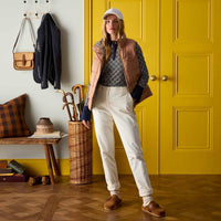 Check  Joules Womens Reversible Gilet Lifestyle Model