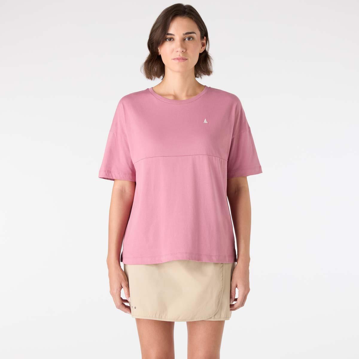 Pink Chalk Musto Womens Original Marine SS T-Shirt front