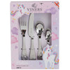 Viners Believe 4 Piece Kids Cutlery Set