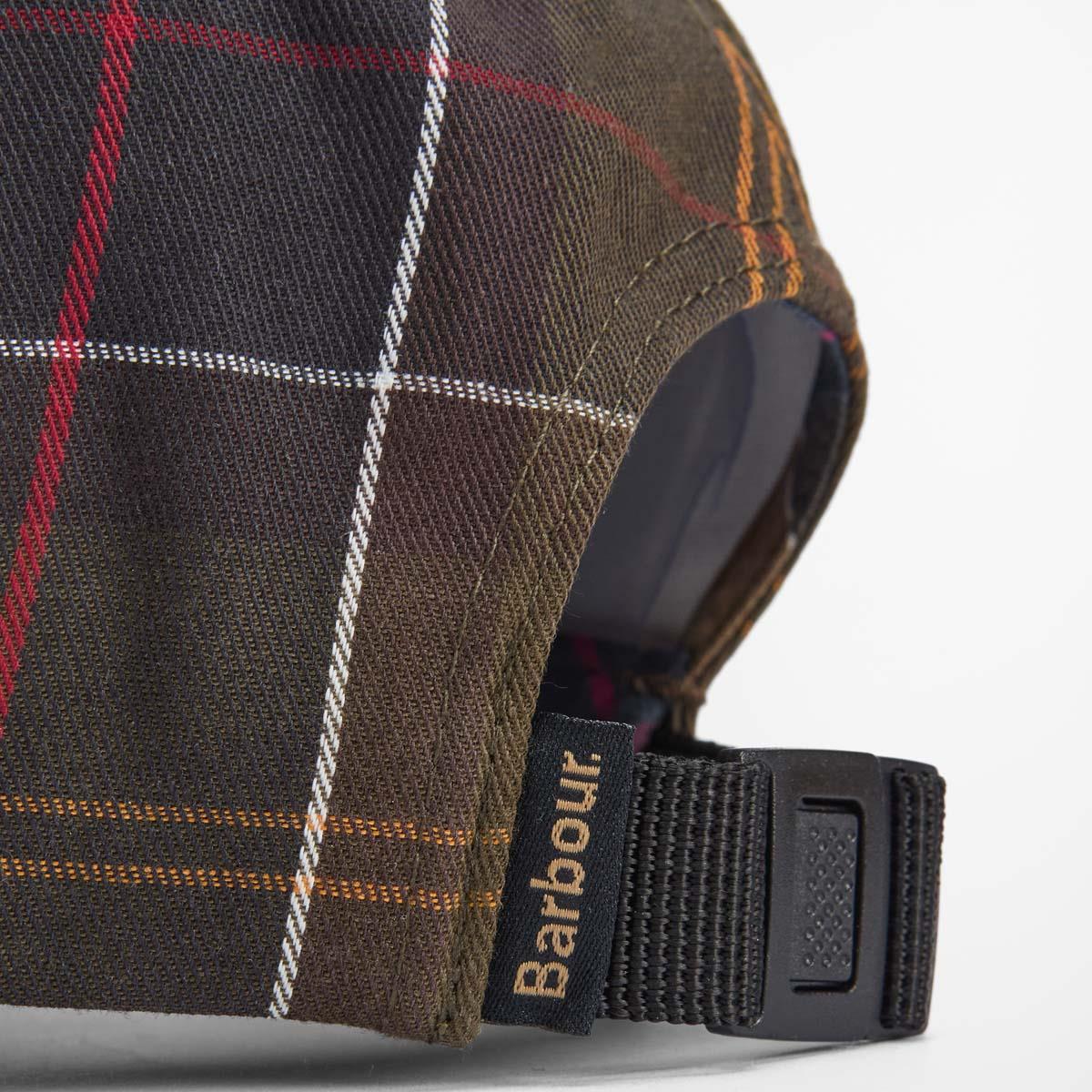 Barbour Mens Telfield Tartan Cap back
