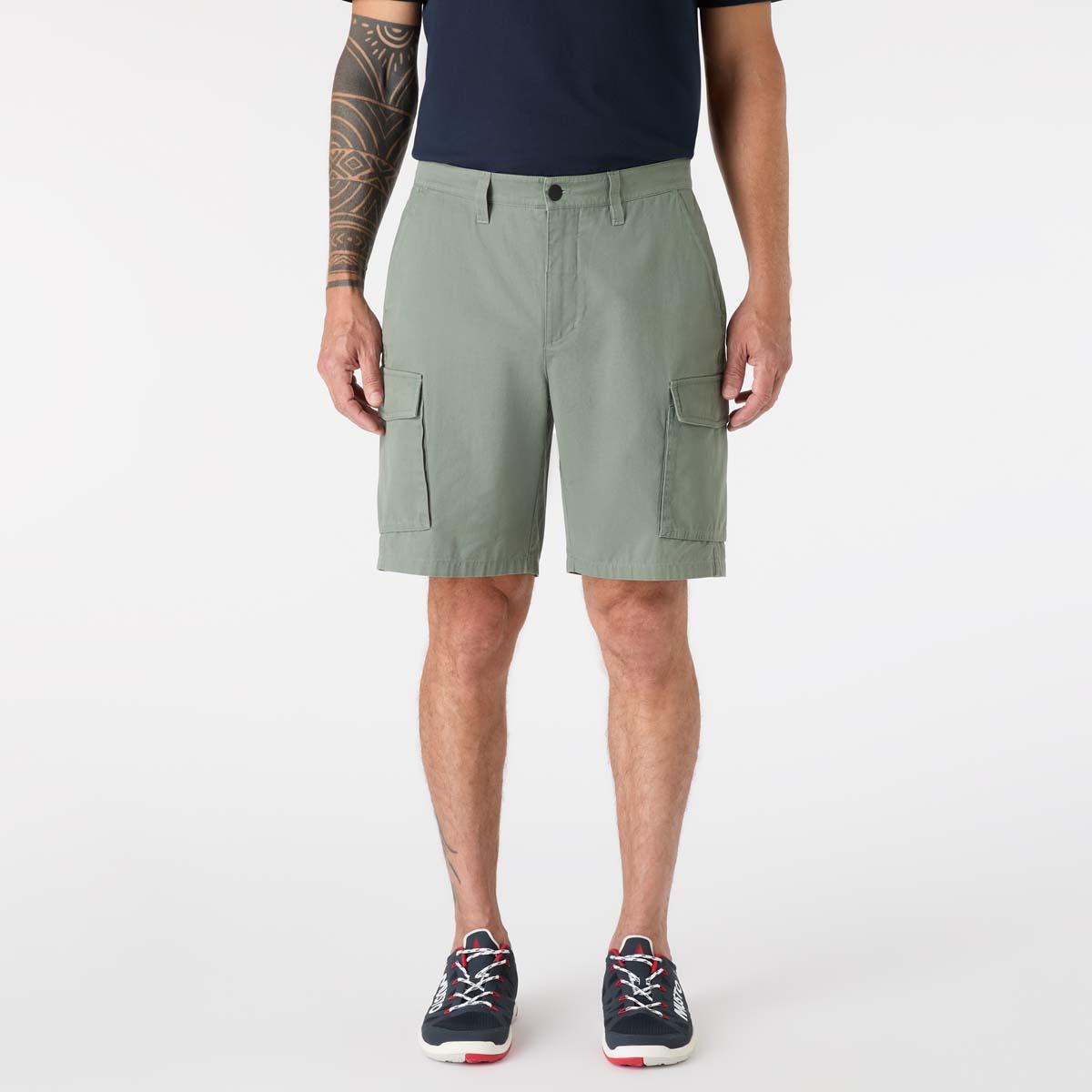 Pangea Green Musto Mens Original Cargo Shorts close