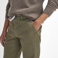 Barbour Mens Washed Stretch Twill Tailored Fit Trouser