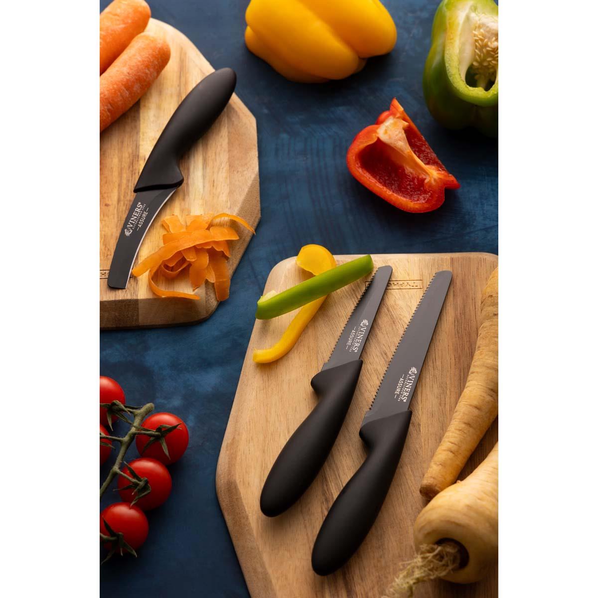 Viners Assure 6 Piece Knife Block Set LS7