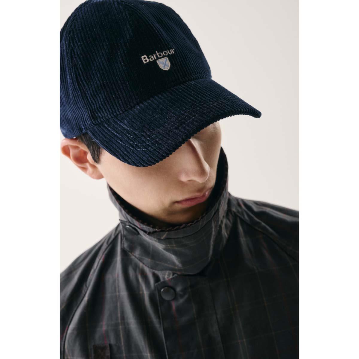 Barbour Mens Preston Cord Cap