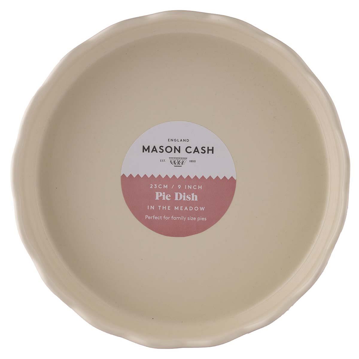 Mason Cash In The Meadow Pink Pie Dish TOP