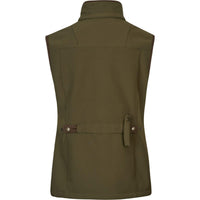 Light Pine Seeland Womens Wenlock Faye Shooting Waistcoat Back