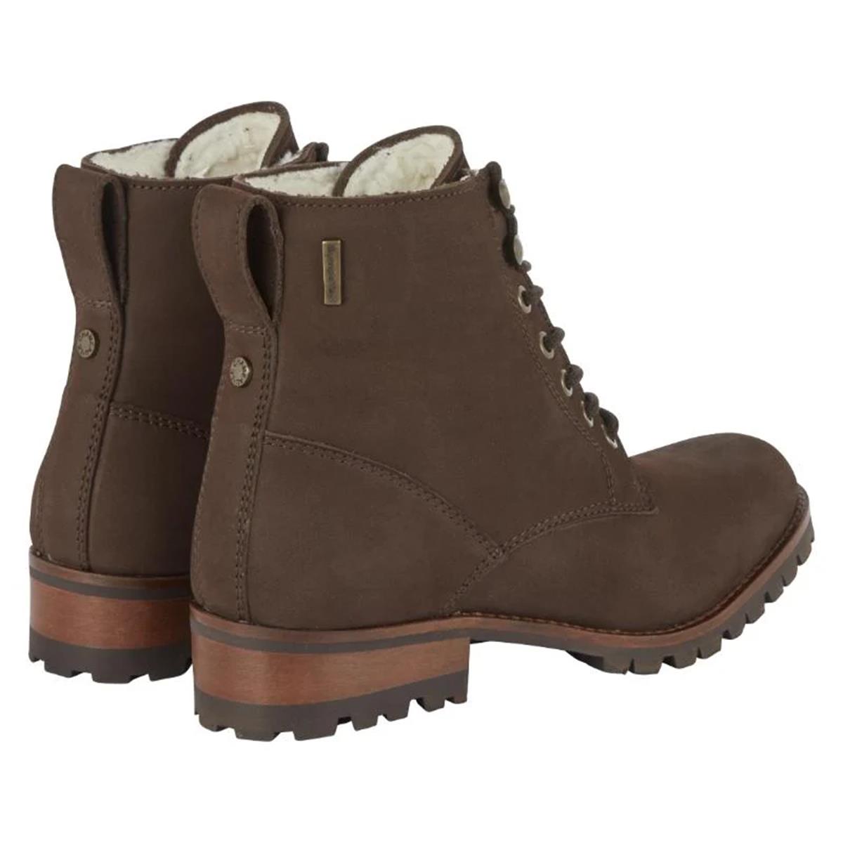 Le Chameau Artemis Fourree Boots Marron Fonce