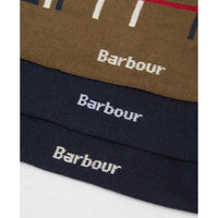 Classic Tartan Barbour Mens Tartan Socks Gift Box sole