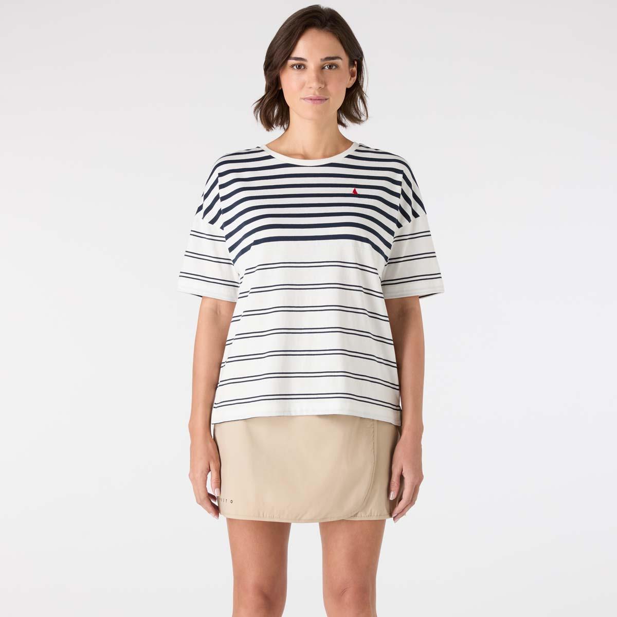 Off White Musto Womens Original Marine SS T-Shirt front